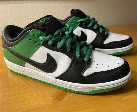 nike dunks low green white|dark green nike dunks low.